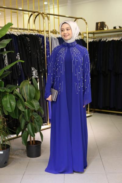 4615 kodlu indigo REN ABAYA