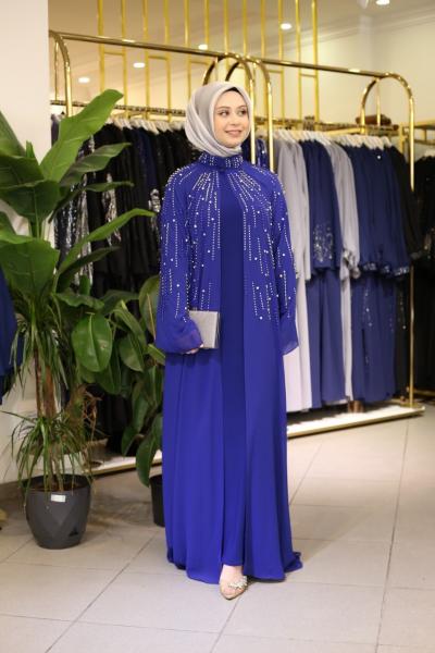 4615 kodlu indigo REN ABAYA